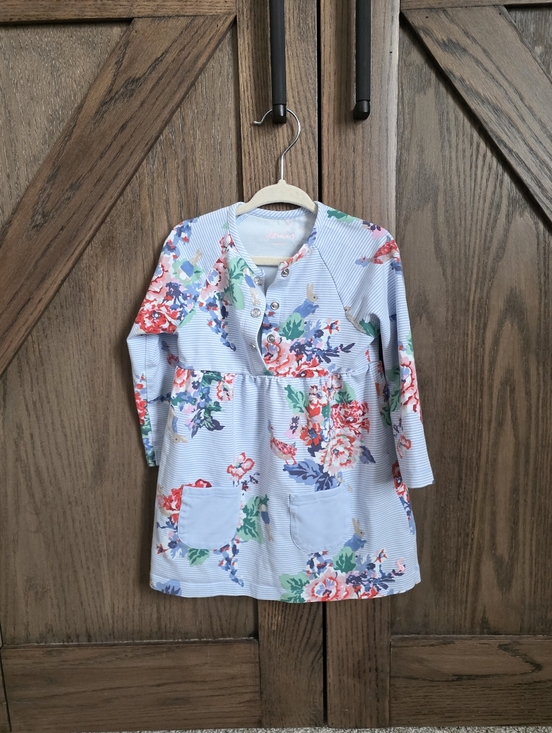 Joules Other - Joules x Beatrix Potter Light Blue Floral Long-Sleeve Dress